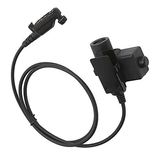 Walky Talky - Adaptador de auriculares, repuesto U94 PTT, cable de enchufe de adaptador de auriculares de radio bidireccional, para Hytera PD600 PD602 PD605 PD662 PD665 PD680 PD682 PD685 X1P X1E, Plug