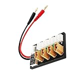 Carte d'équilibre xt60 : la carte de charge parallèle est développée avec une taille raisonnable et une conception de segmentation scientifique pour garantir une sécurité élevée, une dissipation thermique efficace et une sensation de main confortable.