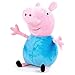 Peppa Pig - Pack de 2 Peluches Peppa Pig et George 20 cm - Qualité Super Soft, sans Couleur