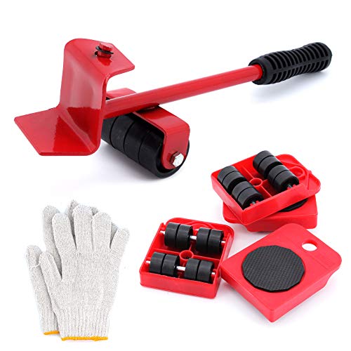 Schwerlast-Möbelheber mit 4 Schiebern für schwere Möbel und Umzugs-Werkzeuge Cover