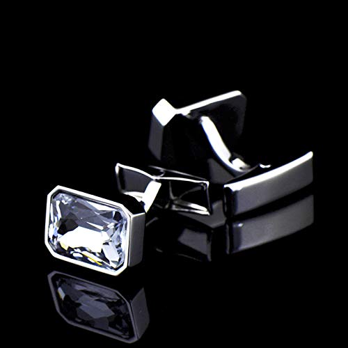 Daesar Mancuernillas Cuadradas de Cobre para Hombre miniatura 3