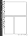 Produktbild Blank Comic Book Pages-Blank Comic Strips-3 Panels, 8.5"x11",100 Pages: Create Your Own Comics With Blank Multi Panels Drawing Paper