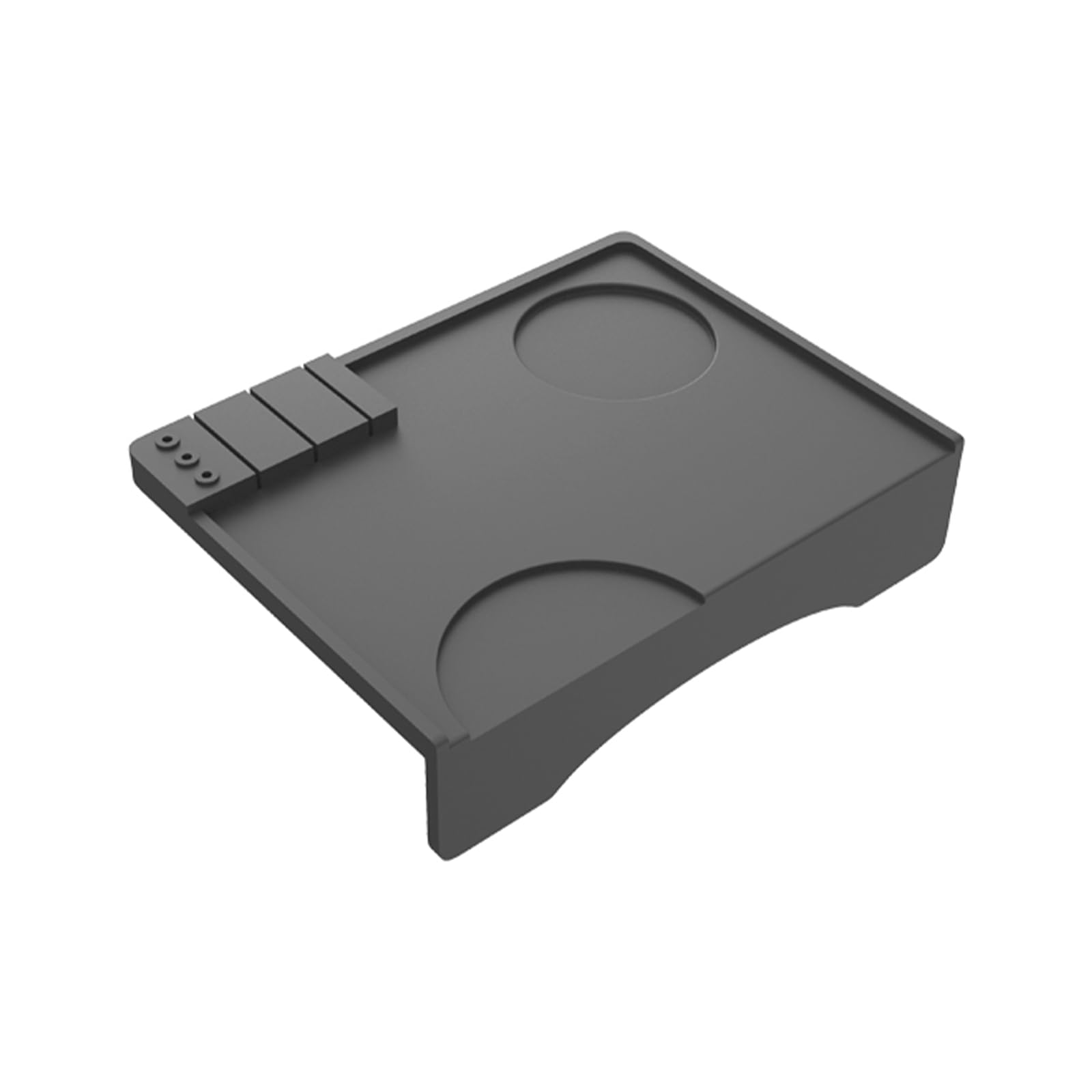 Yhplxyuus Tamping Pad Tamper Mat with Table Edges Protections Coffee Tamping Tool Practical Powder Press Pad Accessories Coffee Pressings