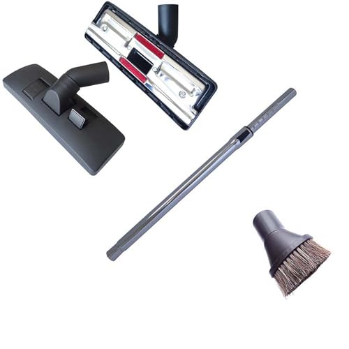 Hossi's Wholesale Cleanwizzard - Tubo de 35 mm, 272 mm, boquilla para aspiradora y cepillo compatible con FIF EVC 460