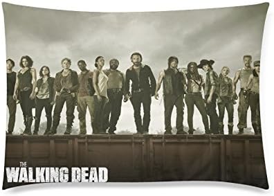 Kate Custom The walking dead Zippered Pillow Case Personalized Pillowcases 20x30 (Two sides)