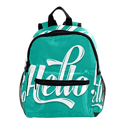 Sac à dos pour garçons et filles motif dalmatien - Petit sac école multicolore 30,5 cm