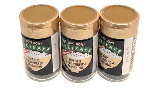 Nori Komi Furikake Multi-Purpose Japanese Seasoning 3 Pack, Each 1.95 OZ
