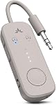 Avantree Relay – Airplane Bluetooth Adapter for AirPods, Bose & Wireless Headphones, Qualcomm Chip, aptX Adaptive & HD Audio Transmitter, 25Hrs Battery, 3.5mm AUX for Flight, Travel & Gym