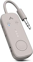 Vista 10 de Avantree Relé - Adaptador Bluetooth de avión premium con chipset Qualcomm avanzado, 2 auriculares compatibles, 25 horas de tiempo de reproducción