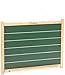 Produktbild Eichhorn 100002566 - große Holz-Wandtafel, inklusive Zubehör,  13-tlg., 58x45 cm
