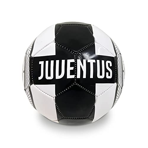 Mondo Toys - Pallone da Calcio Cucito F.C. JUVENTUS PRO - Prodotto Ufficiale - misura 5 - 400 g - colore Bianco Nero -...