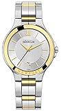  Michel Herbelin Herren Newport Royale zweifarbiges Armband aus Silber und Gold 12298/BT11