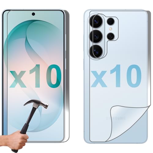 Film protection ecran Samsung S26 Ultra lot de 10 verres trempes pour le sport et le quotidien