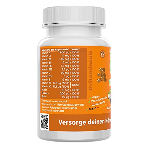 Multivitamin Kapseln für Kinder – Hochdosierte Vitamine