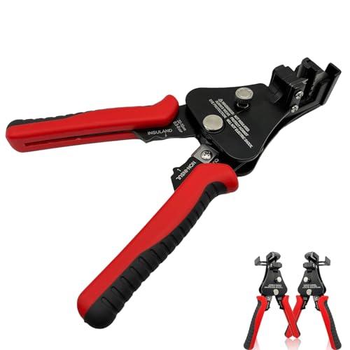 Pince à Dénuder, Pince Automatique Multifonction 3 en 1, Pince à Sertir pour Dénuder, Outils à Dénuder Coupe du Câble pour Couper Sertir des Câbles