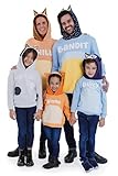 Bluey Mom Womens Fleece Matching Family Pullover Hoodie Chilli Mom Large