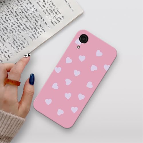 Image of COLORflow Back Cover Compatible with Samsung Galaxy A03 Core | Heart Celestial Color Customized Back Cover Compatible with Samsung Galaxy A03 Core