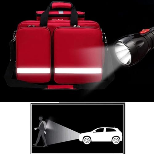 Sac médical professionnel pour ambulancier avec compartiments