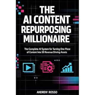 The AI Content Repurposing Millionaire Audiobook By Andrew Rosso cover art