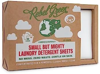 Amazon.com: Rebel Green Eco-Friendly Laundry Detergent Sheets ...