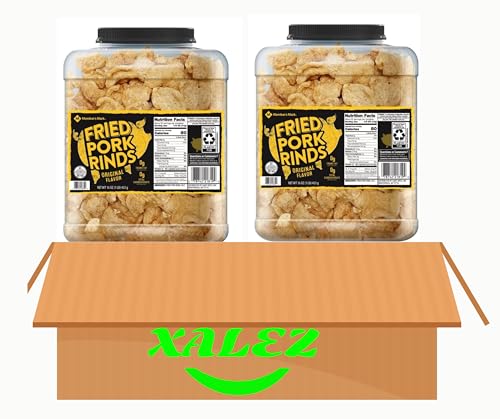 Generic Member'S Mark Original Fried Pork Rinds (16 Oz.) 2 Pack. + Xalez Tm Gift Box cover