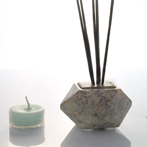 Savon 1375KA Stone Incense Stick Holder Burner Candle Stand Palo Santo Modern Minimalist Geometric Art Deco thumb #7