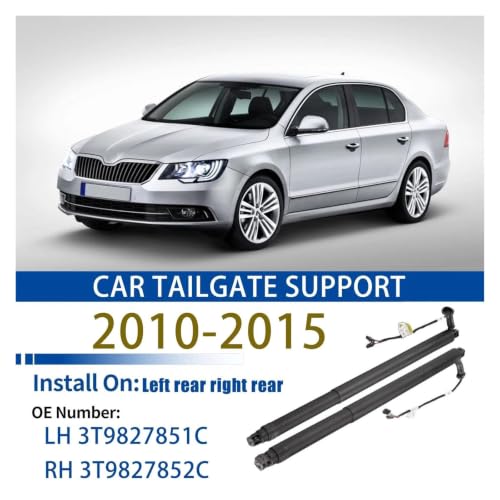 Vérin de levage électrique pour coffre bloqué de Skoda Superb II 2010-2015