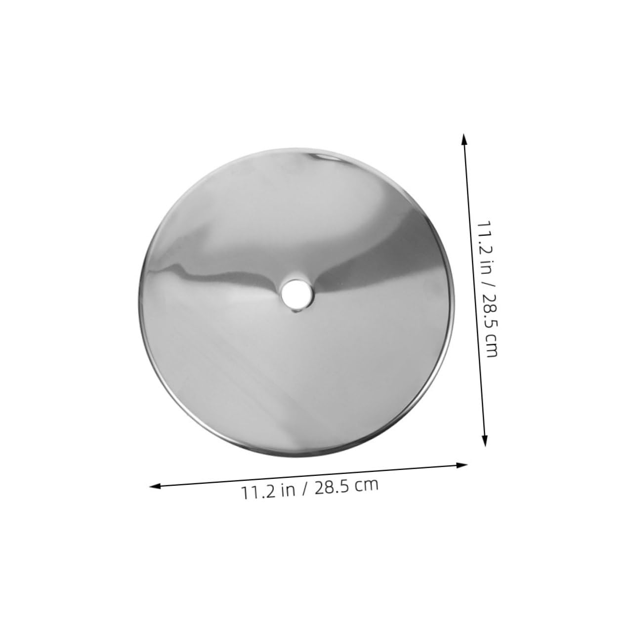 2piezas Placa Difusora De Calor De Acero Inoxidable Para Cocina De Inducción Conjunto De Aro Adaptador Para Reparación De Cocinas y Mesas De Hot Pot y Fácil De Limpiar