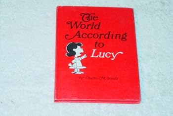 Hardcover The World According to Lucy Hallmark Miniature Book