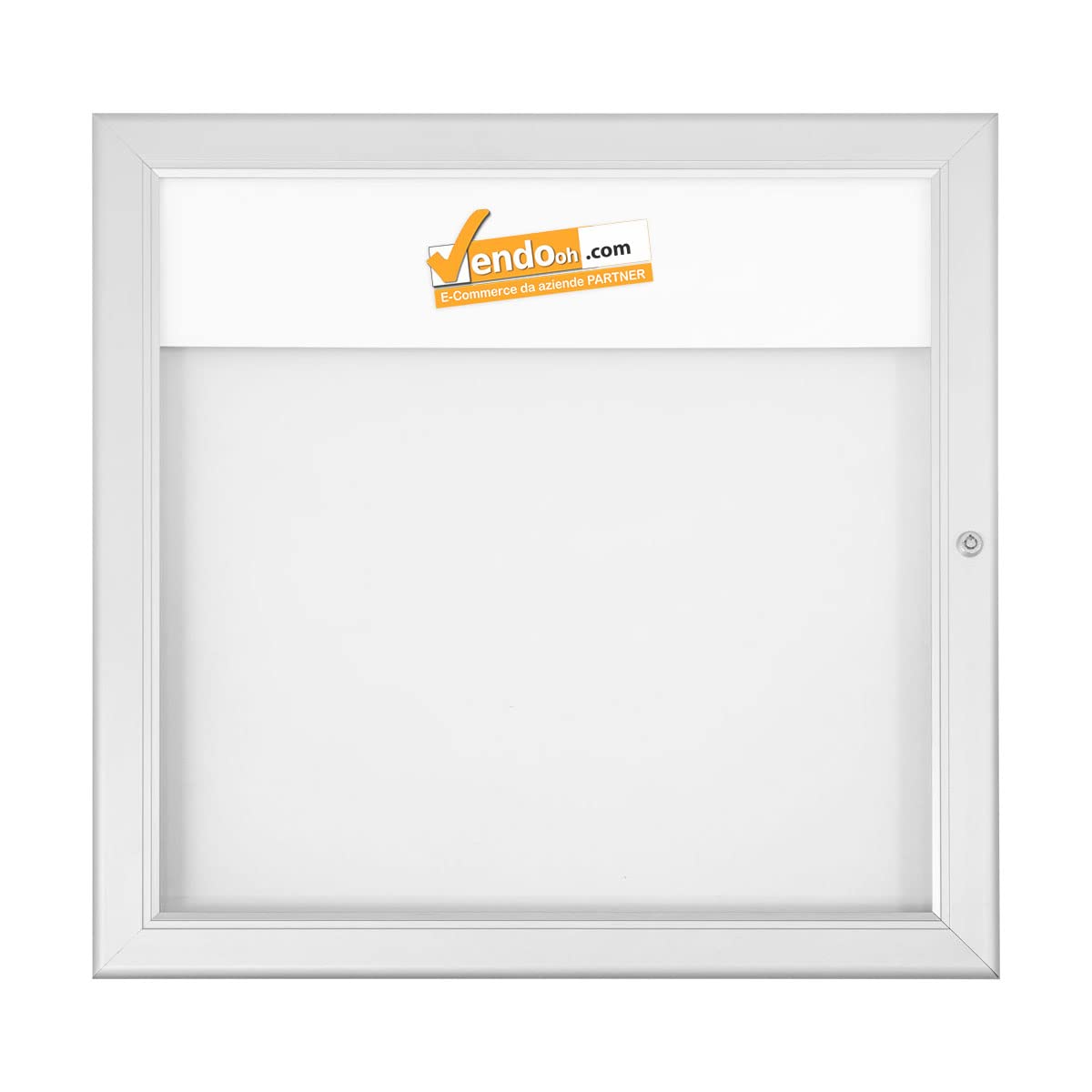 BACHECA PORTA MENU ESTERNI LUMINOSA A LED, LOGO O REMOVIBILE, PROFILI SILVER - 2XA4