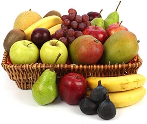 – Classic Fruits Basket - Fruit Gift Baskets and Gift Hampers with Next Day UK delivery with Personal Message Attached