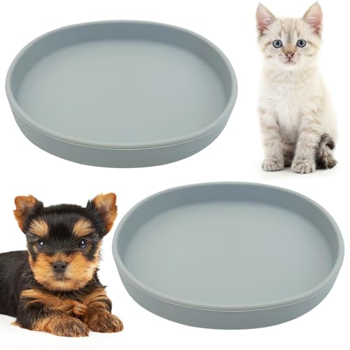 Fhiny Silicone Cat Food Bowls