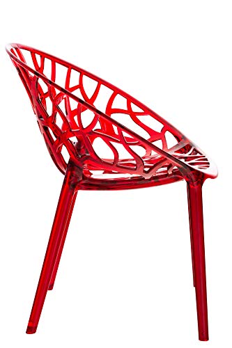 Stapelstühle aus Kunststoff – CLP Design-Gartenstuhl Crystal