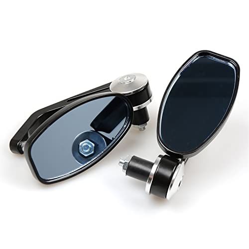 Rétroviseur Moto Guidon Réduire Angle Mort Rétroviseur Latéral Aluminium 22mm