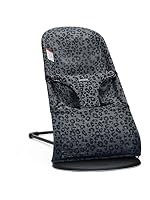 BabyBjörn Bouncer Bliss, Mesh, Anthracite/Leopard 2-in-1