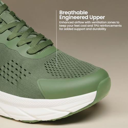 Image of CULT GlideMove Men's Running Shoes | Durable & Ultra-Breathable Upper | Non-Slip Grip | Enhanced Cushioning | Everyday Sports Wear
