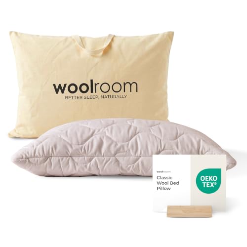 WOOLROOM Classic Quilted Wool Pillow