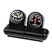 CROSYO 1pc 2in1 Navigation de Boussole Marin avec thermomètre pour Camion de Caravane de Voiture de Bateau