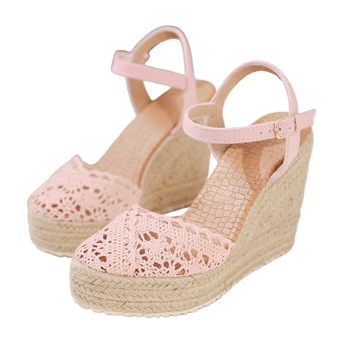 Genérico Sandalias Blancas Mujer Chanclas Cómodas Mode Zapatos de Verano Flexibles Prácticas Zapatos para Trabajo