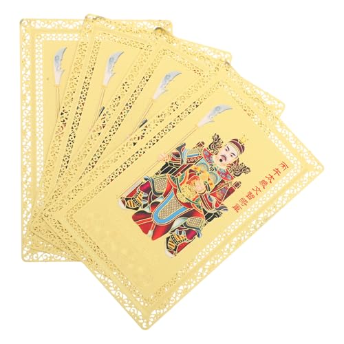 Ipetboom 4pcs 2026 Feng Shui Tai Sui Year of the Horse Keychian & Backpack Charm for Luck and Wealth Portable Travel Amulet for Wallet