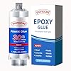 vicpricme Plastic Glue,1.76oz Clear Epoxy Glue,All Purpose Repair Glue, Can Bond Metal, Wood, Glass, Fiberglass, Carbon Fiber, Most Plastics, Rubber, with Extremely high Shock Resistance. (1)