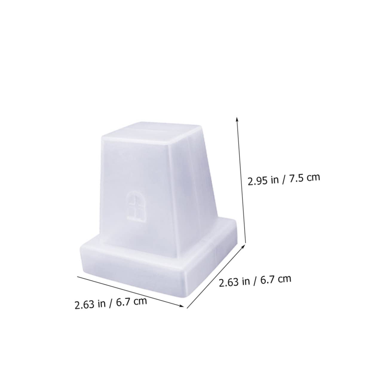 Lurrose 4ensembles Moule Silicone pour Windmill Moulage Rotatif avec Accessoires pour Décorations Artisanales Facile à Démouler Et Réutilisable