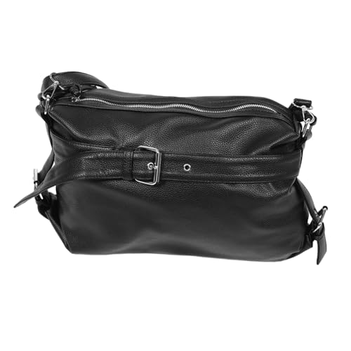 Sac bandoulière punk gothique grand sac cabas rétro mode pour femme Holibanna