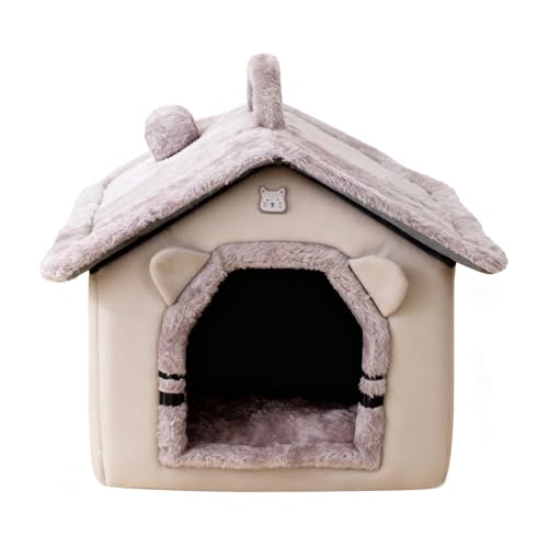Nid de couchage épais pour chats en peluche de qualité supérieure - 7