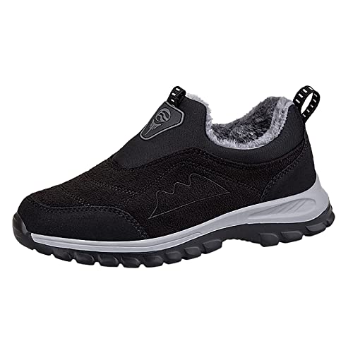 Botas Hombre Invierno Zapatillas Barefoot de Caza para con Soporte Arco Trekking Senderismo Botines Boots Antideslizante ortopédicas Caminar