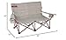 Kelty Low Loveseat Camp Chair - Tundra/Chili Pepper