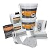 Produktbild Btec Dicht-Set Bad"Standard" 12 Kg Flüssigfolie, 4 Innenecken, 4 Wandmanschetten, 2 Außenecken, 20m Dichtband, 2l Tiefgrund Abdichtung Dichtset Abdichtungsset Fliesenabdichtung