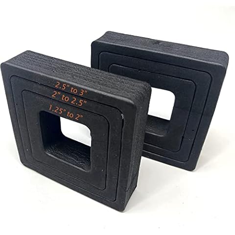 eVerHITCH Adapter Insert for Adapting Hitch Cover to Various Size Receivers (Fits 3", 2.5" and 2" Receiver) Cover