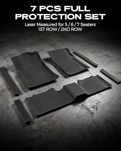Image of TAPTES Floor Mats & Door Sill Guards for Dodge Durango 2016-2026