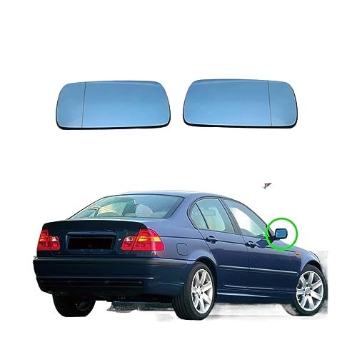 Miroir aile porte BMW E46 51168250437 vitre rétroviseur latéral chauffant - 5